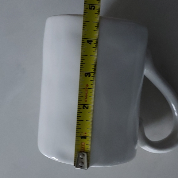 PIER 1 IMPORTS (2) Stoneware "Joy" Mugs White & Black NWOT - Picture 6 of 6